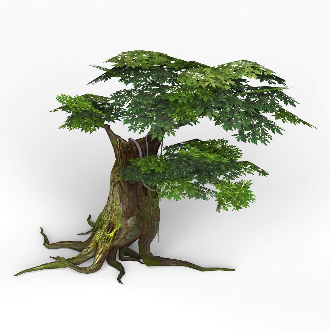 Fantasy Tree 04 - 3D Model by cgsea
