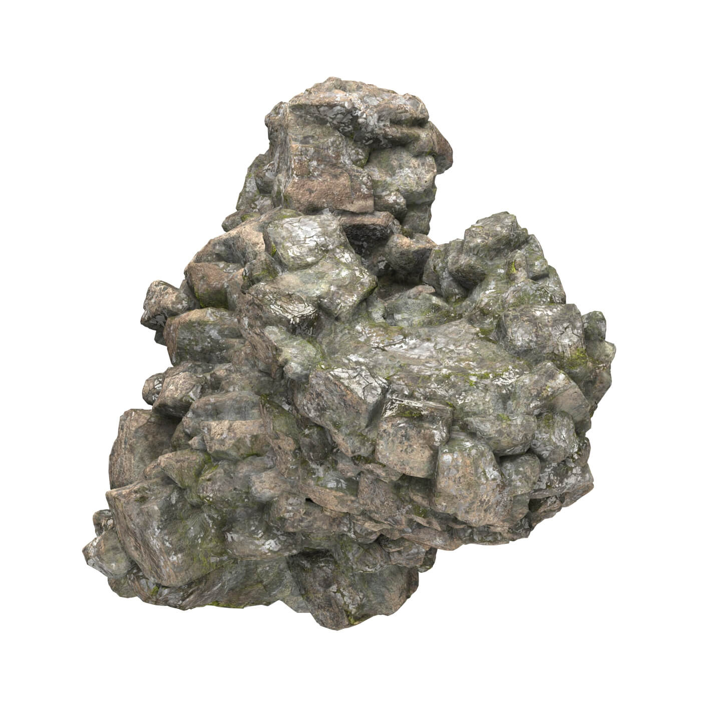 Realistic Hobby Rocks Realistic Mountain Rock Cliff 05 - 3D Model by cgsea