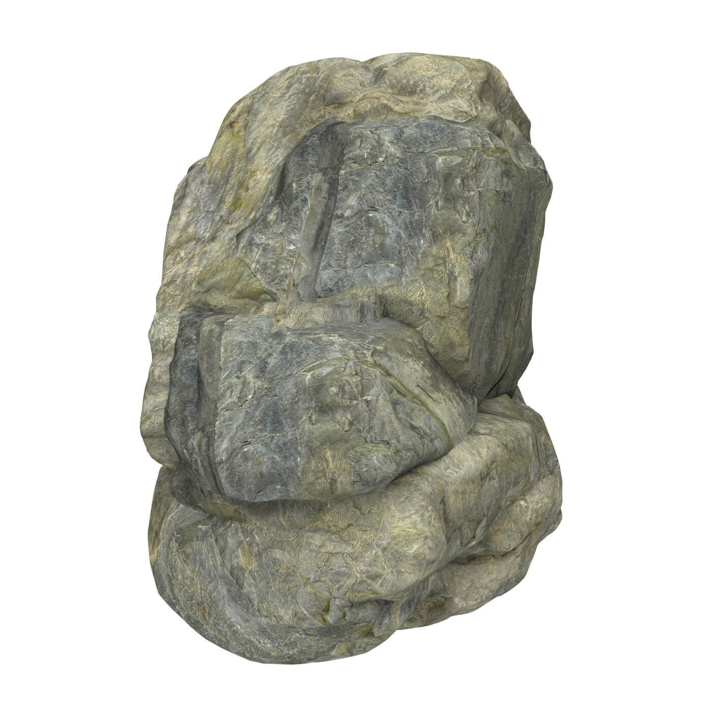 Stone Rock 01 - 3D Model by cgsea