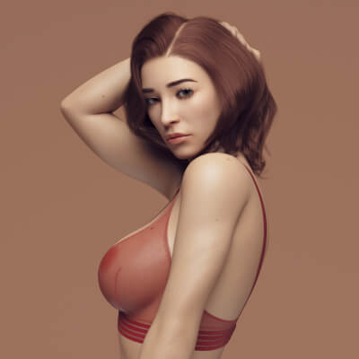 Eva Character Morph for Genesis 8 Female by CGSerpent