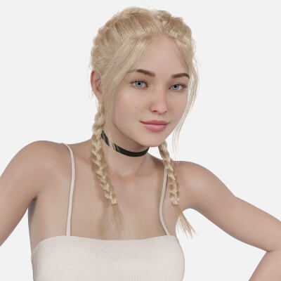 Jane Character Morph for Genesis 8 Female