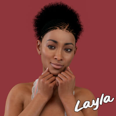 Layla Character Morph for Genesis 8 Female