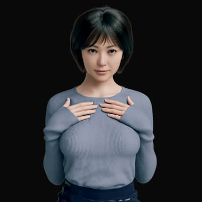 Mina Character Morph for Genesis 8 Female