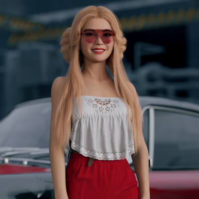 Sam Character Morph for Genesis 8 Female