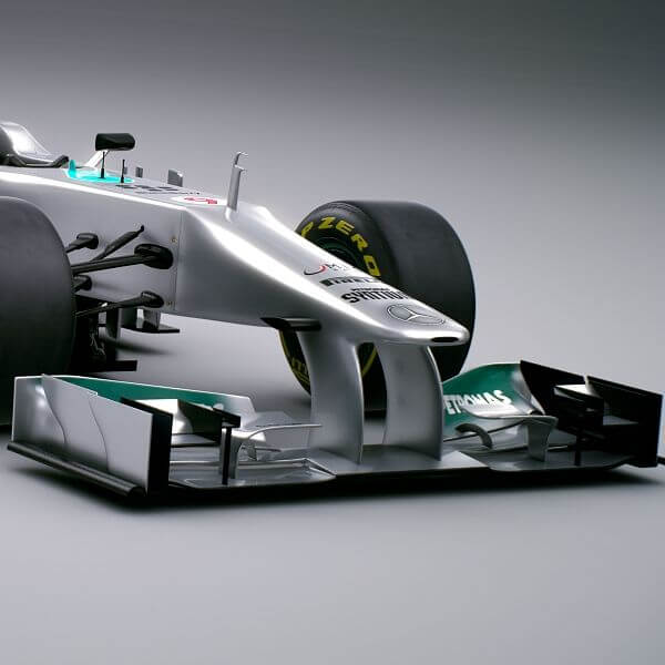 W04 F1 2013 Mercedes W04 AMG Petronas - 3D Model by CGShape