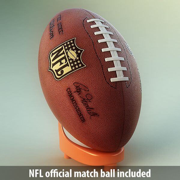 NFL Player Tampa Bay Buccaneers - 3D Model by CGShape