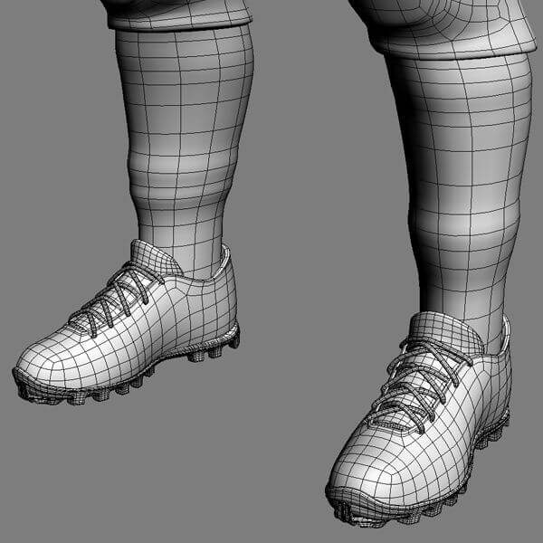 NFL Player Tampa Bay Buccaneers - 3D Model by CGShape