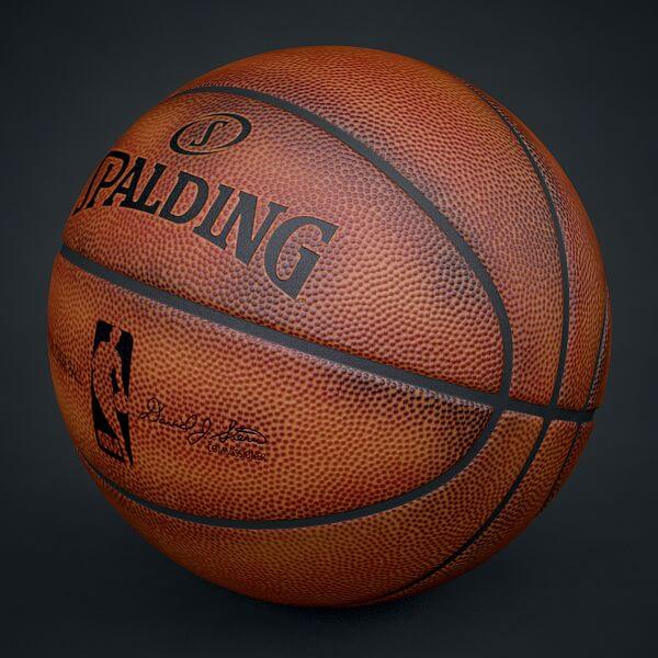 Spalding NBA Official Basketball Game Balls Pack 3D Model by CGShape