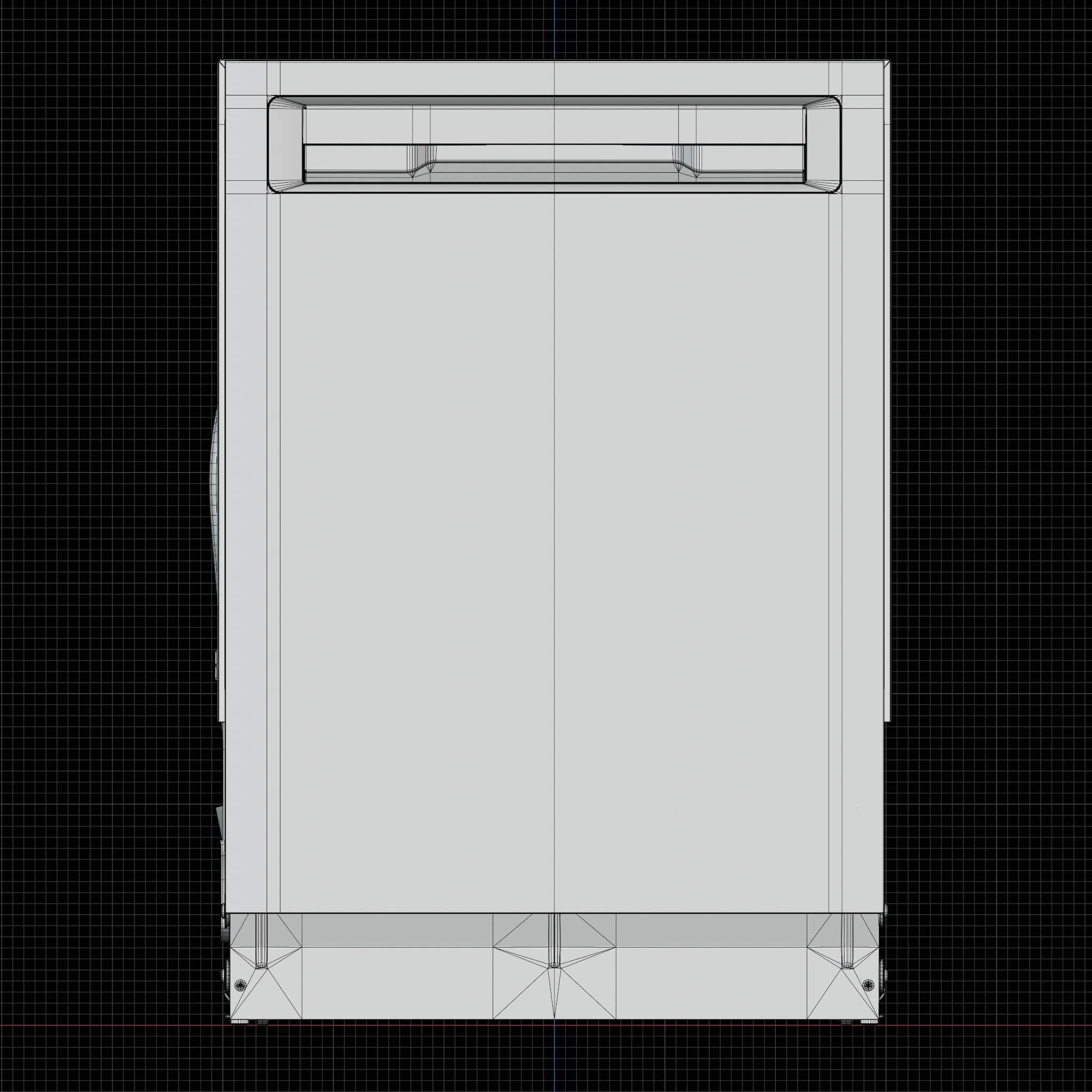 KitchenAid KDPE234GPS 3D Model by CGShved