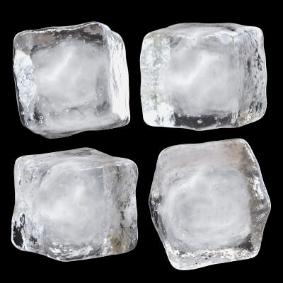 Realistic Ice Cubes by CGZen