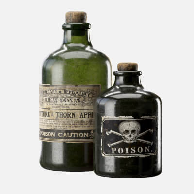 Poison Apothecary Jars