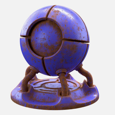 Procedural Rust Material