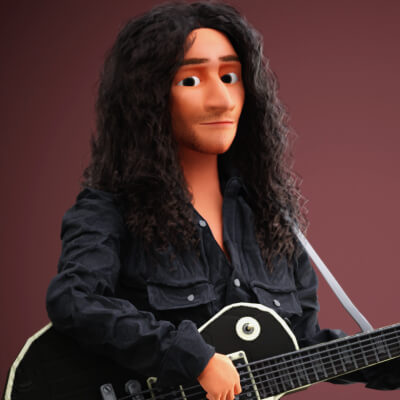 Game Cartoon Man Rigged