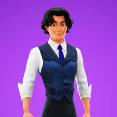 Game Cartoon Boy Rigged