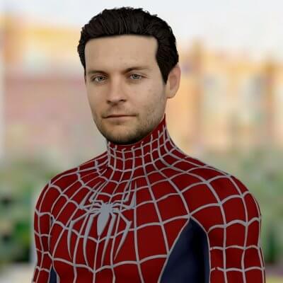 Tobey Maguire from Spiderman