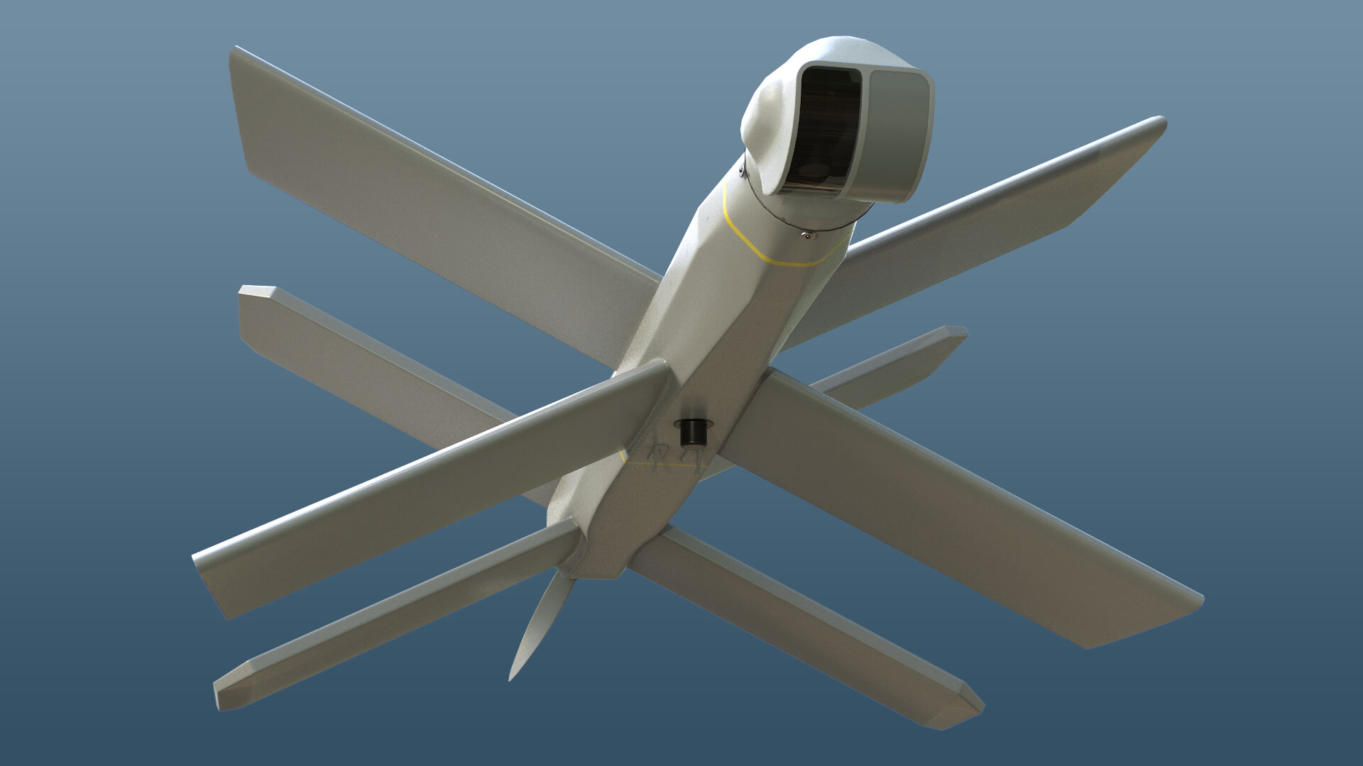 Lancet Drone 3D Model by Chamod