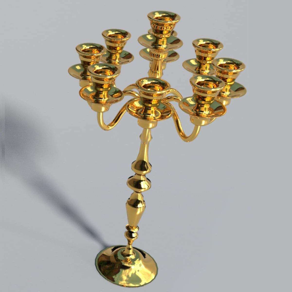 Candle Holder - 3D Model by chamsb11