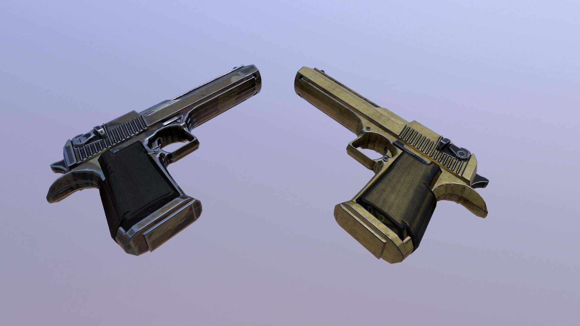 Desert Eagle 3D Model