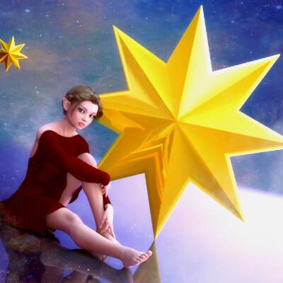 Chaosqueens Christmas Star by Chaosqueens-world