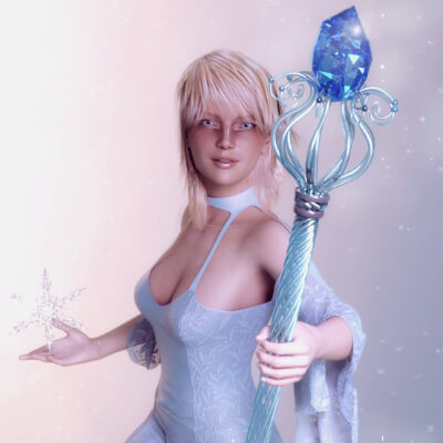 Chasoqueen Fantasy Staff