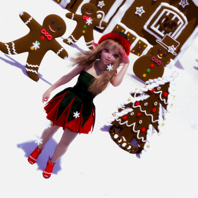 G9 Poses for Magical Gingerbread Houses Part 03