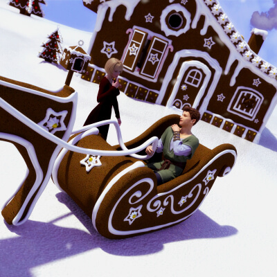 G9 Poses for Magical Gingerbread Houses Part 05