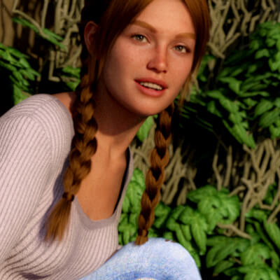 Romantic Autumn Decoration - Genesis 9 Poses Part 01