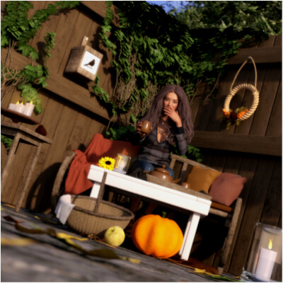 Romantic Autumn Decoration