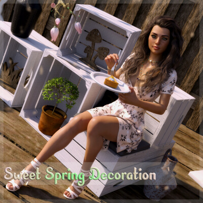 Sweet Spring Decoration