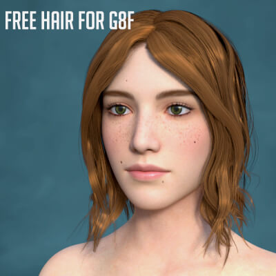 Free - Ana Hair for G8F