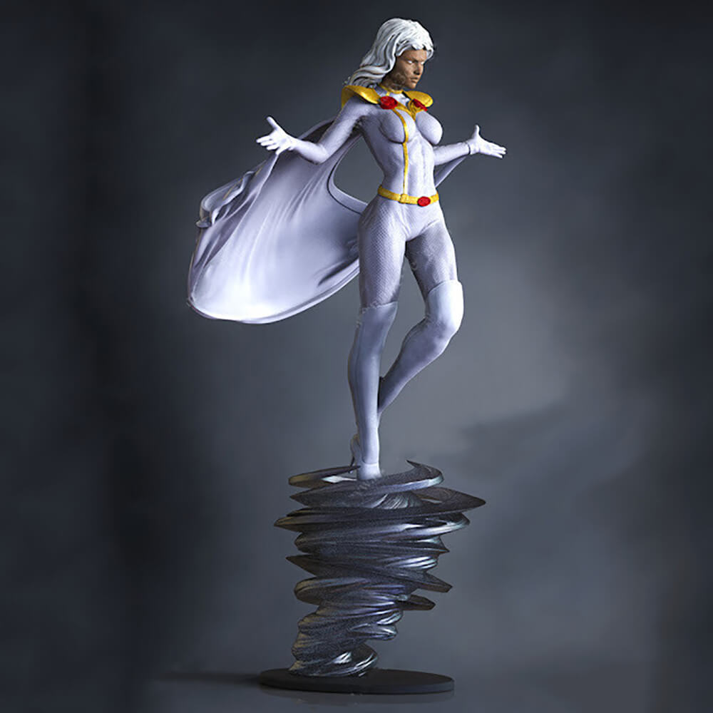 Xmen Storm Figurines 3D Print Model by cheriloyet