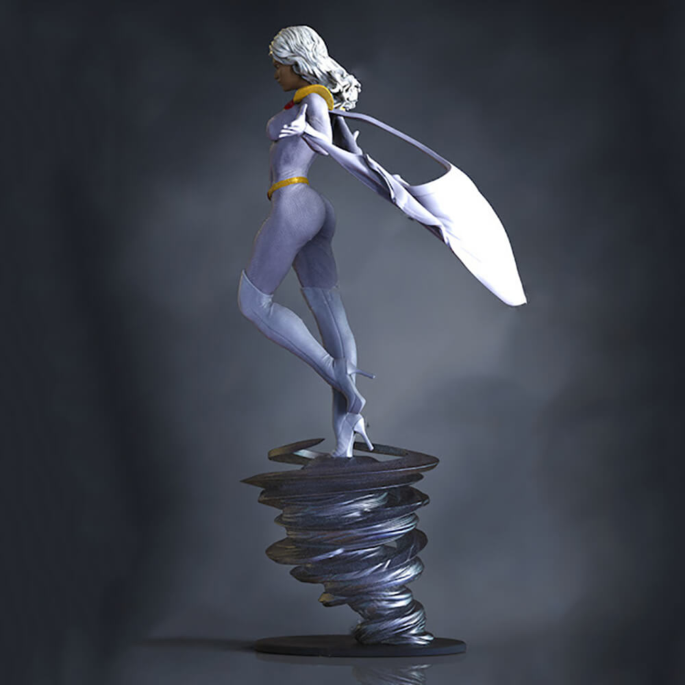 Xmen Storm Figurines 3D Print Model by cheriloyet