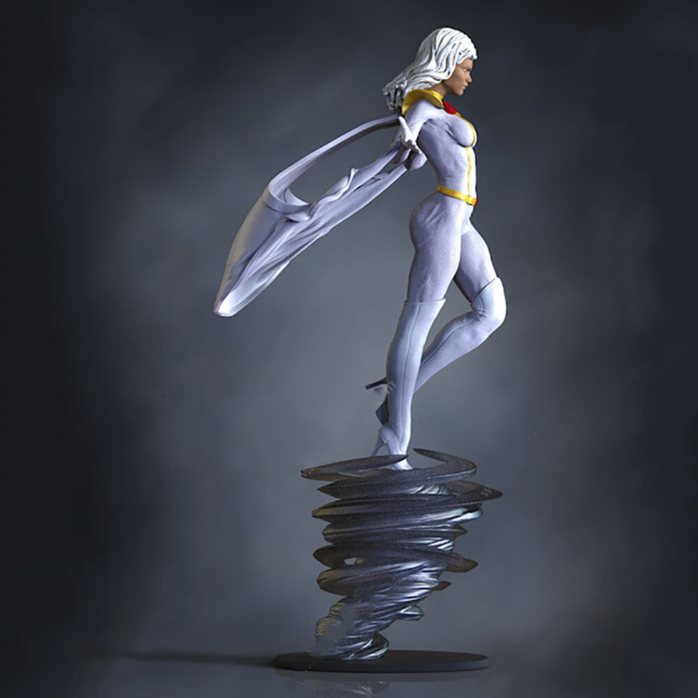 Storm (X-men), figurine impression 3D résine 18cm (non peint Storm (X-men), figurine impression 3D résine 18cm (non peint