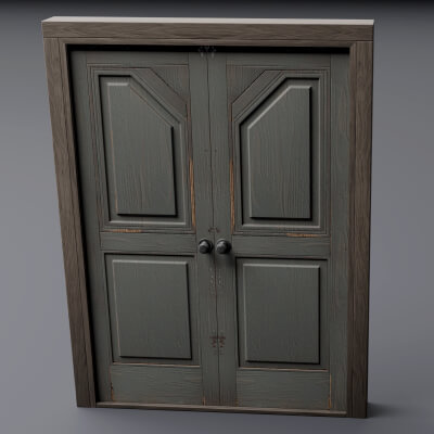 Door Wooden G32