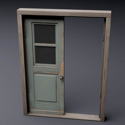 Door Wooden G36