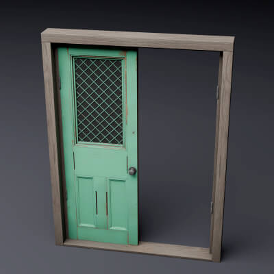 Door Wooden G45