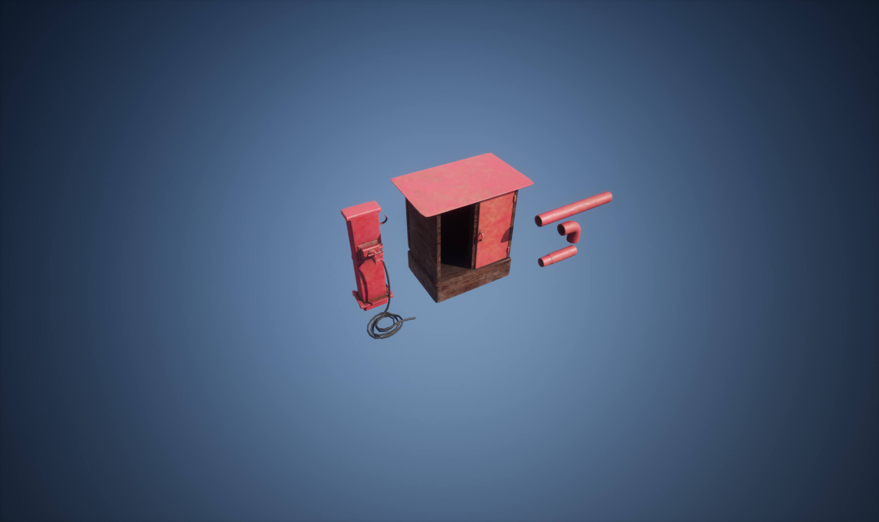 Motor Pump Power Supply Box Free 3D Model by chhatrashal
