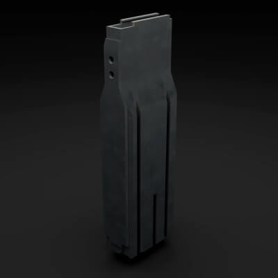 Gun Magazine R2 - Free 3D Model by chhatrashal