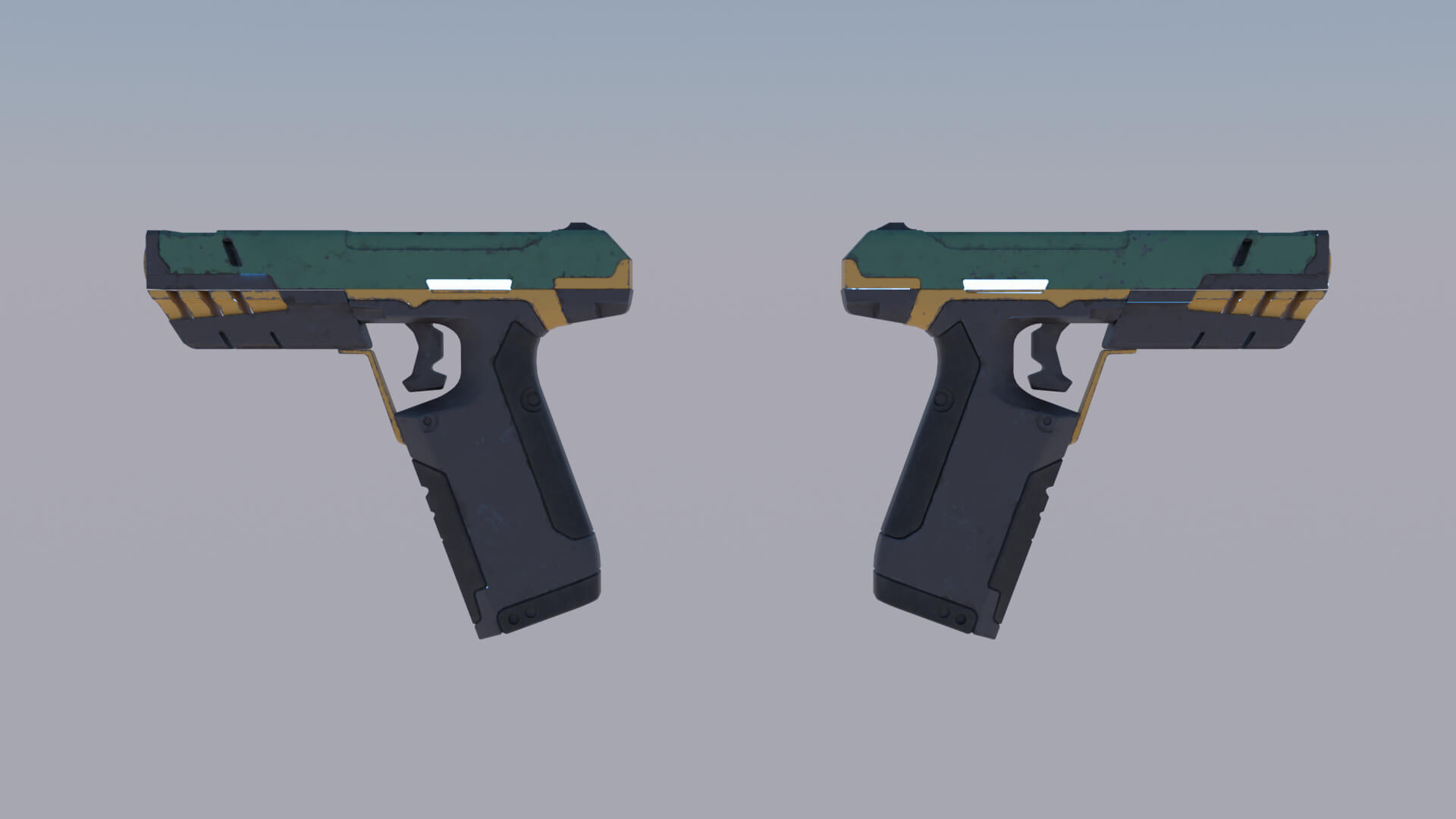 Handgun HG01 - Free 3D Model by chhatrashal