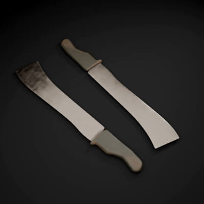 Machete Metal MT4
