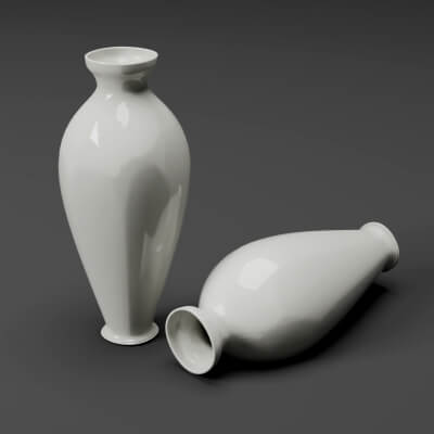 Marble Vase X2