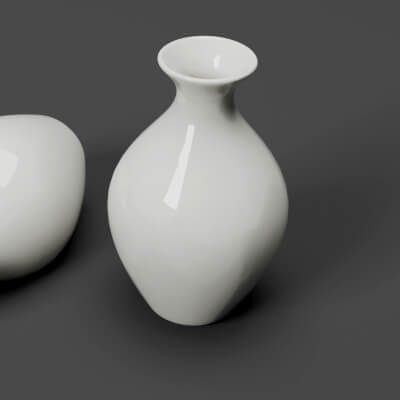 Marble Vase X4