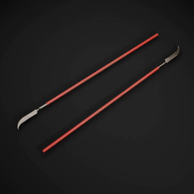 Python Spear Weapon Spear S12 - Free 3D Model by chhatrashal