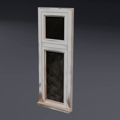Window Wooden X2
