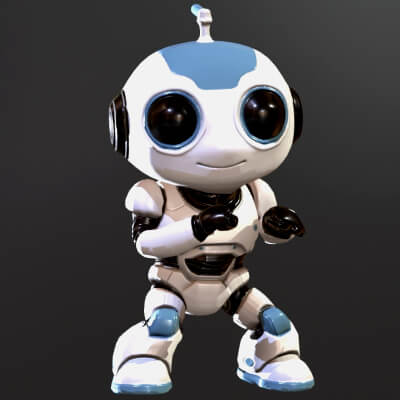 Minirobotic 1 - 3D Model by Chibibi
