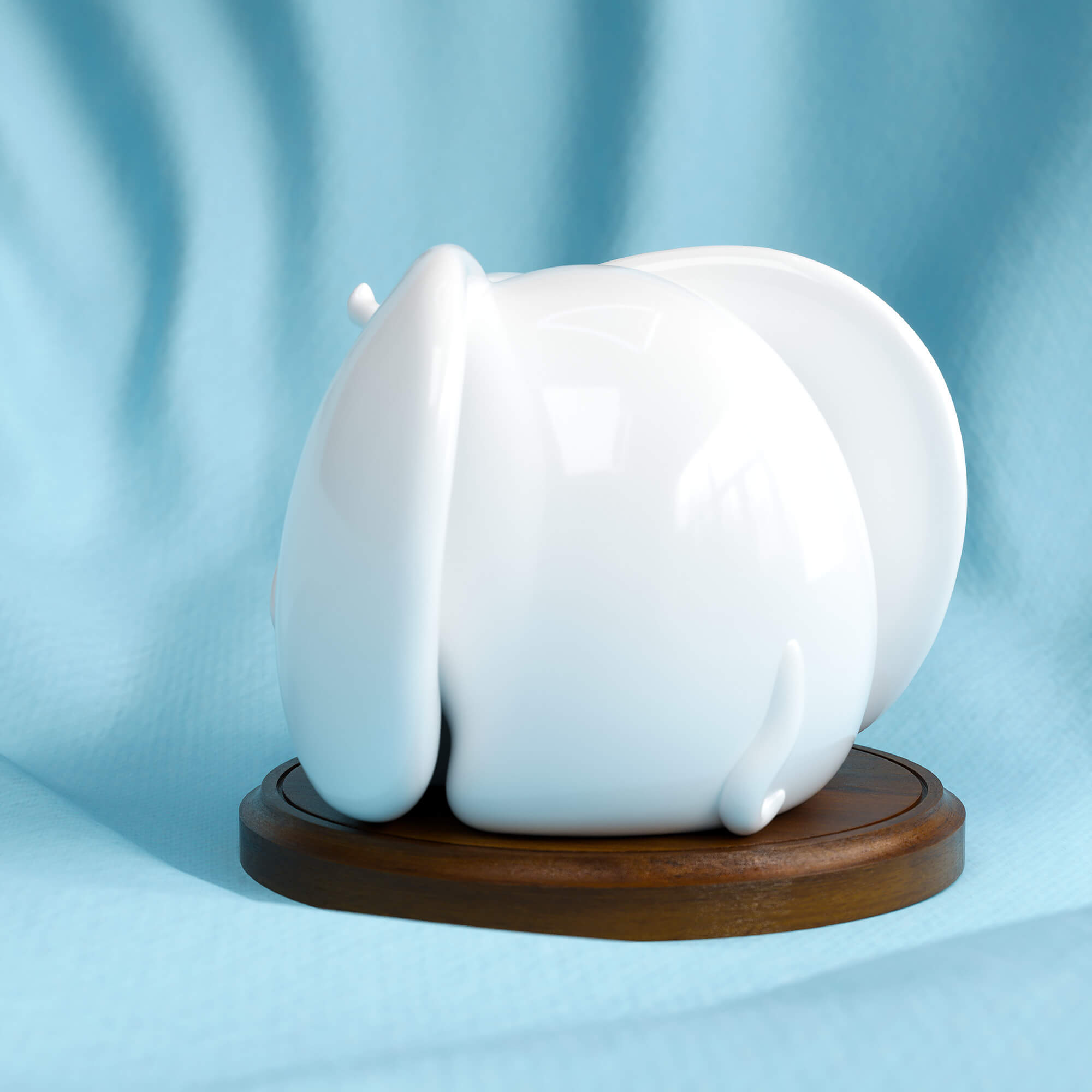 Elephant Figurine 3D Model by ChillSeal