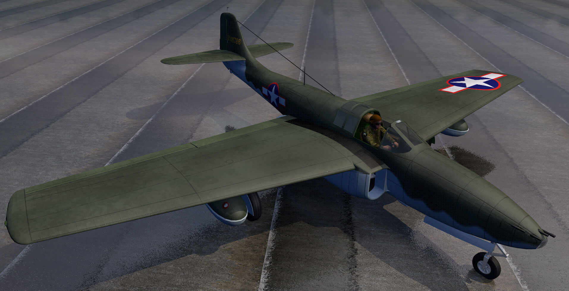 Bell P59 3D Model by ChipBassChaos