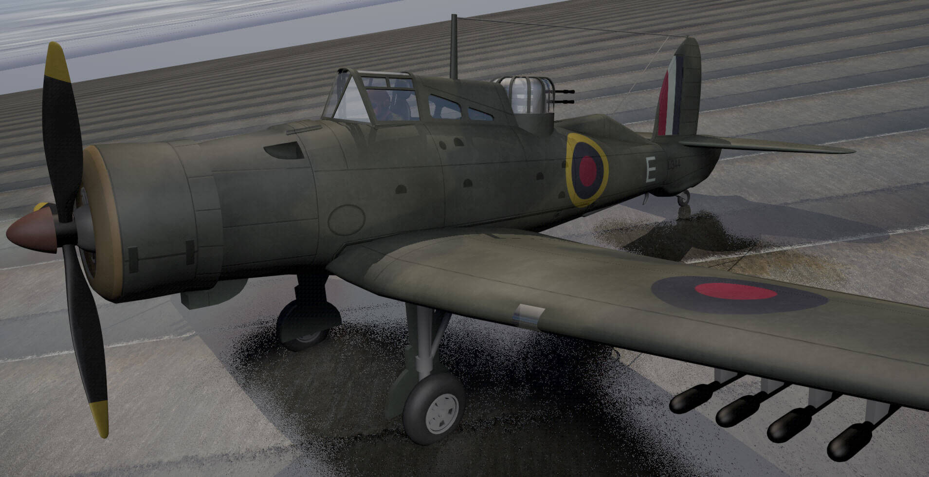 Blackburn Roc Mk-1 3D Model by ChipBassChaos