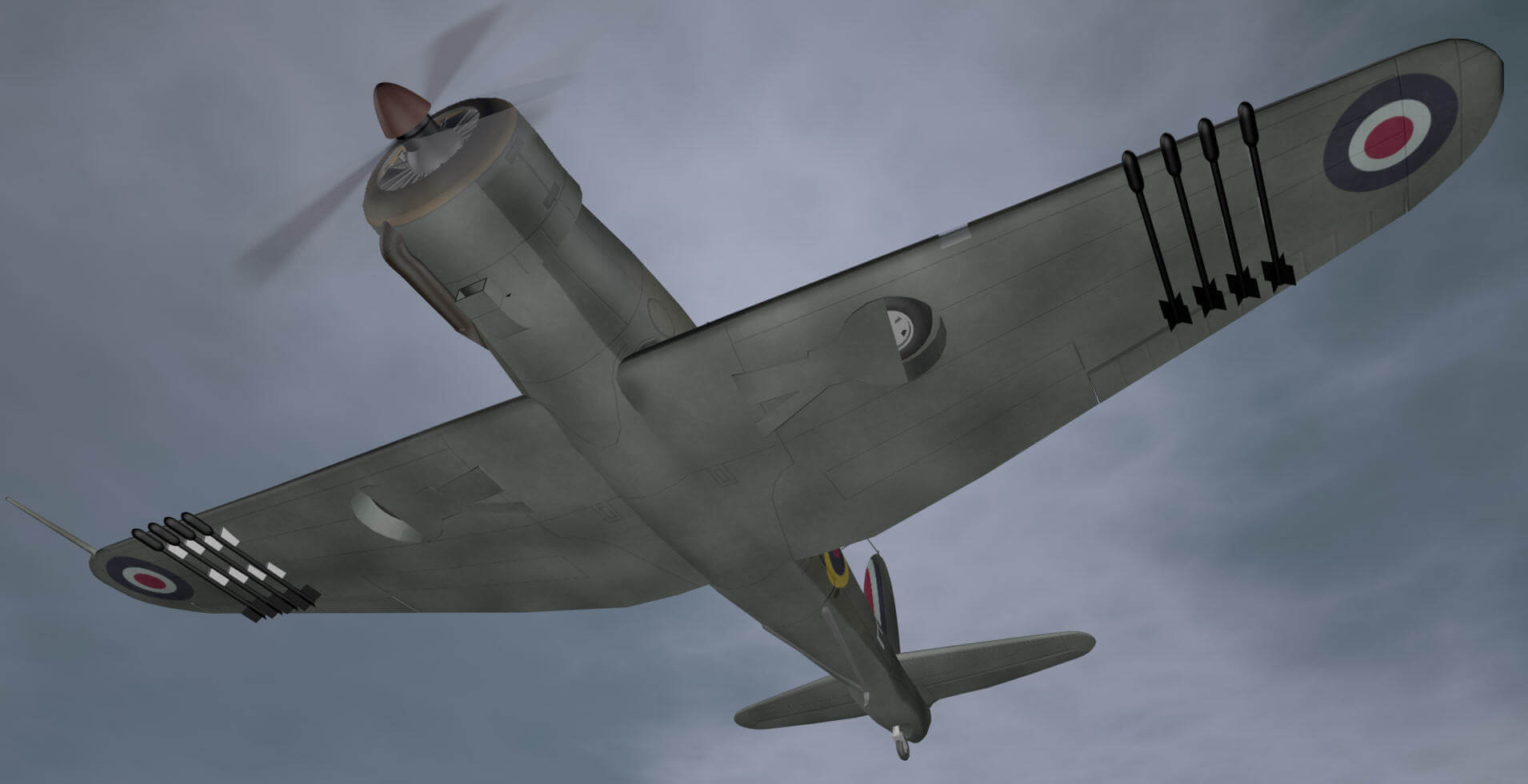 Blackburn Roc Mk-1 3D Model by ChipBassChaos