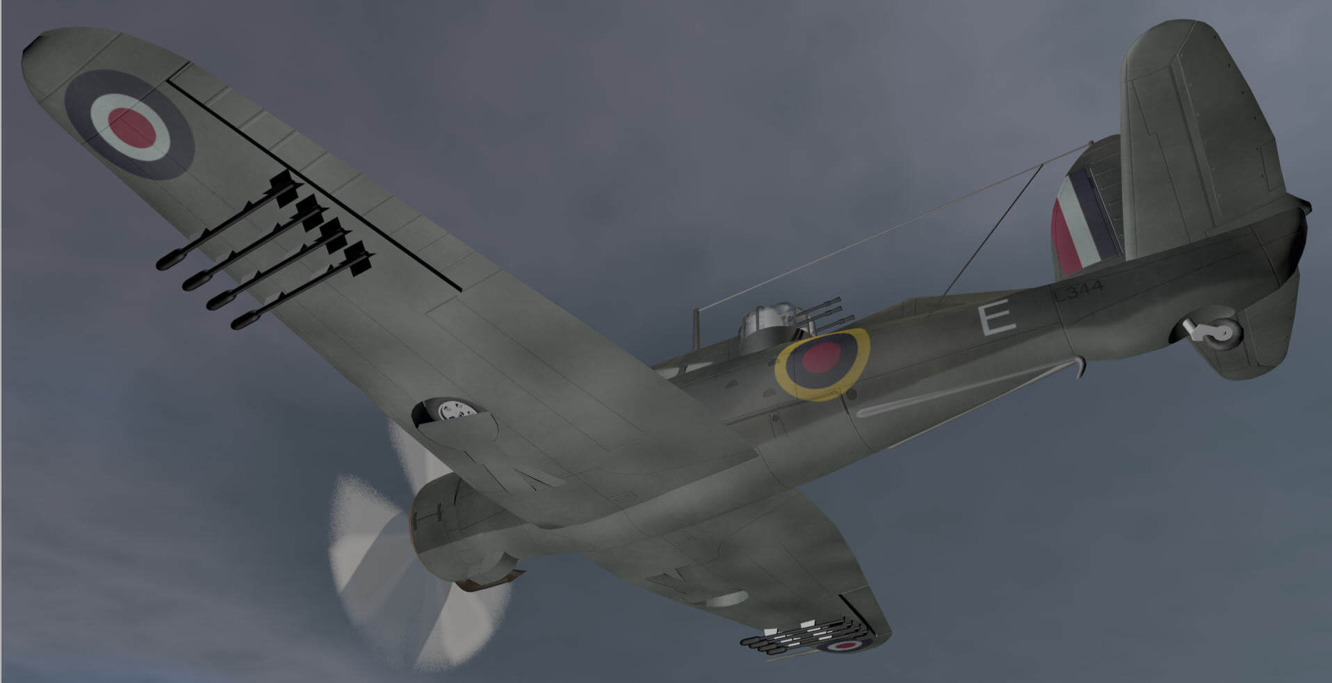 Blackburn Roc Mk-1 3D Model by ChipBassChaos